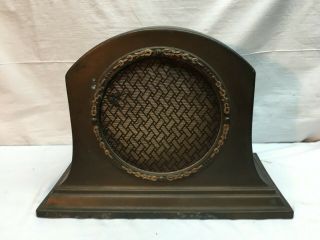Antique 1930s Metal Speaker Rca Radiola Model 100 - A Tube Radio Speaker