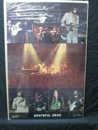 Greatful Dead Heavy Metal Rock Vintage Poster Garage 1977 Cng1392