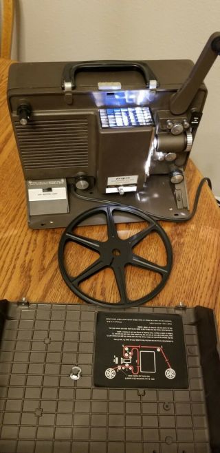 Vintage Argus Showmaster 870 Eight Film Movie Projector
