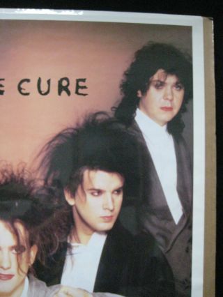 THE CURE ROCK AND ROLL VINTAGE POSTER GARAGE 1986 CNG2399 2