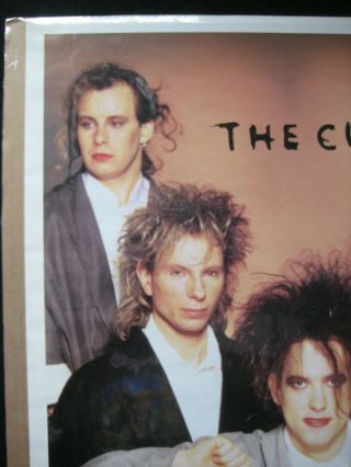 THE CURE ROCK AND ROLL VINTAGE POSTER GARAGE 1986 CNG2399 3