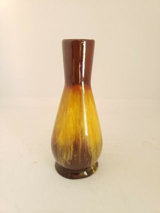 Vintage Blue Mountain Pottery Harvest Gold Glaze 6 " Vase