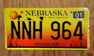 2004 Douglas County Nebraska License Plate