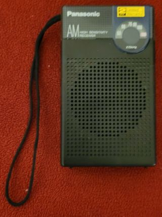 Vintage Panasonic Model R - 1007 Pocket Transistor Radio