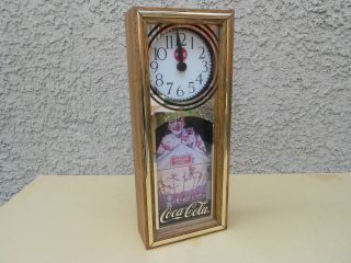 Vintage 1993 Collectible Coca Cola " Circus " Clock