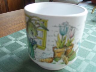 Vintage 1970s Oneida Ware Peter Rabbit Children Melmac Plastic Melamine Mug Cup