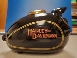Harley Davidson Motorcycle Gas Tank Piggy Bank A - 1 Not 2