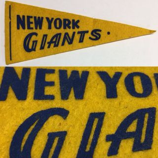 Vintage Ny York Giants 1950 