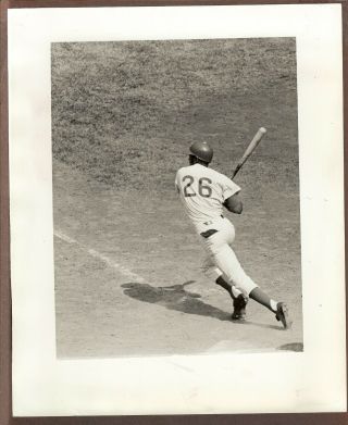1971 Press Photo Billy Williams Of The Chicago Cubs Batting In A Game