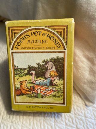 Winnie The Pooh Vintage Mini Hardcover Book Set Pooh 