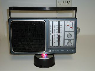 Vintage Ge General Electric Tv Sound Wb/am/fm 4 Band Radio Receiver Model 7 - 29