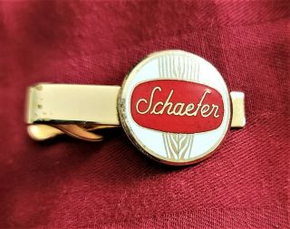 Vintage Schaefer Beer Tie Clip