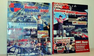 2000 & 2001 Orange County Speedway Hard Clay Eastern States 200 Programs