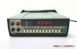 Fluke 8600a Portable Benchtop Industrial Adjustable Digital Electric Multimeter
