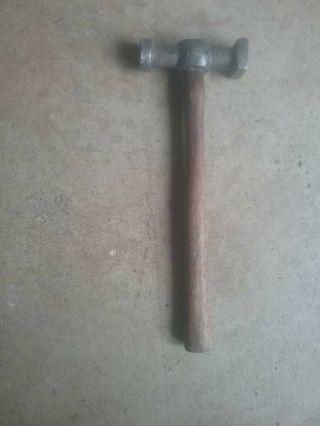 Vintage Auto Body Dinging Hammer Round Square Face