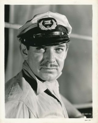 Clark Gable Vintage 1945 Adventure Mgm Studio Portrait Photo