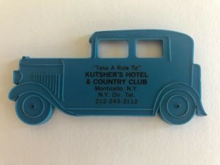 Kutsher’s Hotel & Country Club Monticello Ny Catskills Vintage Automobile Magnet