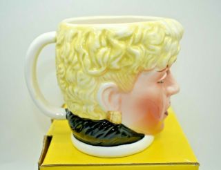 VINTAGE DICK TRACY BREATHLESS CERAMIC FIGURAL MUG BY APPLAUSE 2