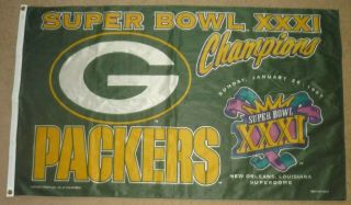 Bowl Xxxi Champions Green Bay Packers 3 