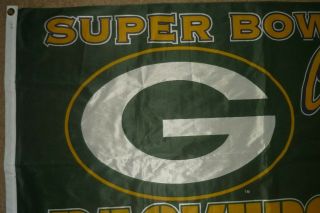 Bowl XXXI Champions Green Bay Packers 3 ' x 5 ' Flag,  Orleans 1997 2