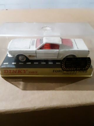 Vintage Dinky Toys Ford Mustang Fastback 2,  2 161