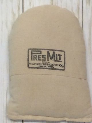 Vintage Presmit - Weaver Pres - Kloth Co.  - Vgc Great Vintage Ironing Sleeve Tool