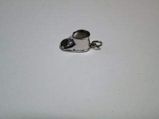 Vintage Sterling Silver Elco Baby Shoe Charm