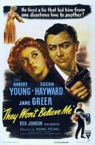 They Won’t Believe Me - 1947 - Robert Young Susan Hayward Vintage Film Noir Dvd