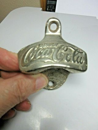 Vintage Brown Co Starr X Drink Coca - Cola Wall Mount Bottle Opener