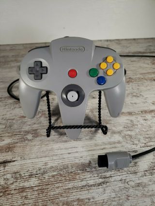 Vintage Nintendo 64 Controller Grey Stick Is Loose