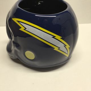 Vintage Sports Concepts NFL San Diego Chargers Football Helmet Mug 1986 3