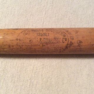 Vintage Rod Carew 32 " Wood Louisville Slugger Little League Baseball Bat
