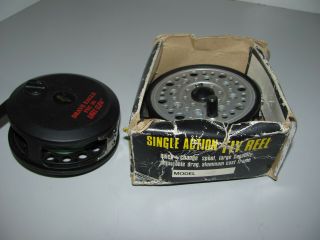 Vintage Fly Fishing Reels Brave Eagle And Other In