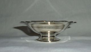 Solid Silver Pedestal Dish by Elkington & Co Ltd,  Birmingham 1930 2