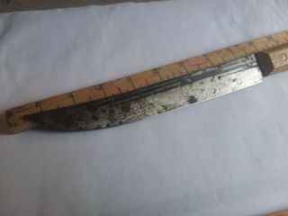 Vintage Forgecraft 8 " Butcher Knife Hi Carbon