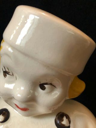 Antique 1930 ' s - 40 ' s Ludowici Celadon ' s Dutch Boy Cookie Jar 3
