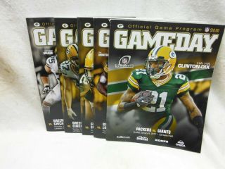 Green Bay Packers Game Day Programs Check Out List Of Programs