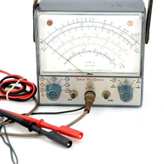 Vintage Rca Senior Voltohmyst Wv - 98a Electronic Meter Tester Multimeter Probe