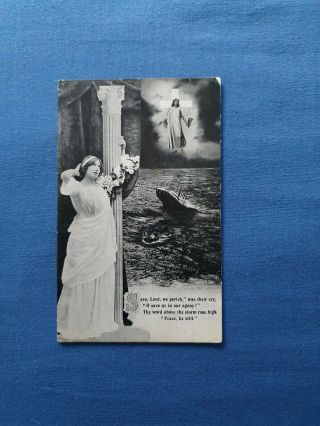 1912 White Star Line Titanic Postcard.