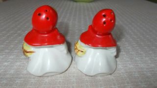 Vintage Hull Little Red Riding Hood salt and pepper holders 2