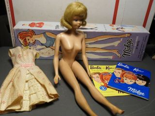 1962 Midge Doll Barbie 