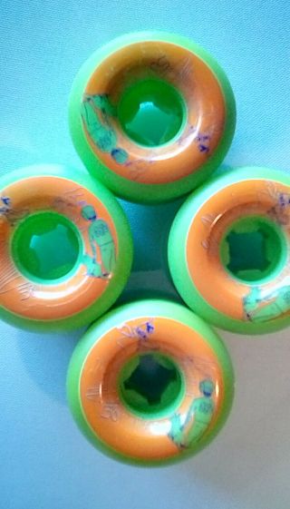 Oj Lll Neil Blender 58mm Green Heat Skateboard Wheels