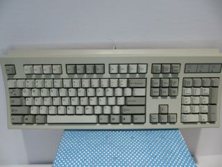 Vintage Nmb Mechanical Keyboard Rt6856tw Loud Click Keys Micron As - Is