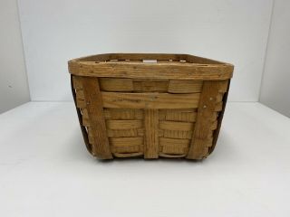 Antique Shelton Laundry Basket 2