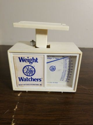 Vintage - Weight Watchers Mechanical Food Scale Capacity 1 Pound 1 Ounce