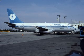 Sabena ,  Boeing 737,  C - Gndx,  In 1987,  Aircraft Slide