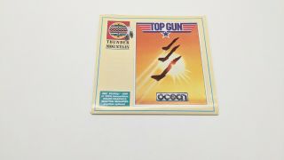 Top Gun 5.  25 Disk Thunder Mountain Vintage Game Ibm Pc/pcjr 128k