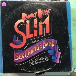 Root Boy Slim & The Sex Change Band Vintage Vinyl Lp 1978 Vg,
