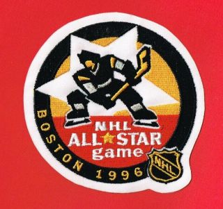 Nhl All - Star Game 1995/1996 All - Star Game Uniform Patch @ Boston Bruins