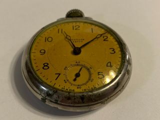 Westclox Scotty Pocket Watch 50mm Steel Vintage Pocket Watch Great